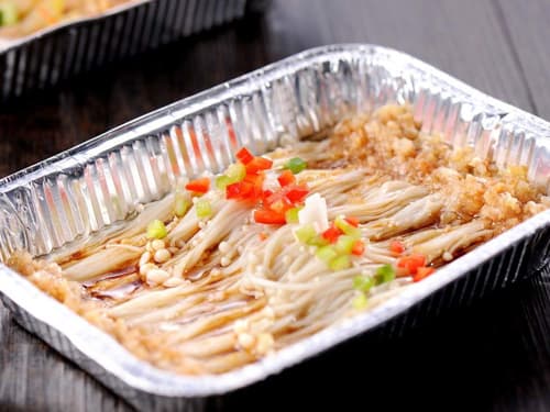 贵南锡纸烤金针菇